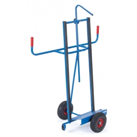 Platenkar voor het lengte transport van grote platen
