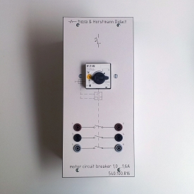 Besturingstechniekpaneel met handbediende Motorbeveiligingsschakelaar 1,0…1,6A