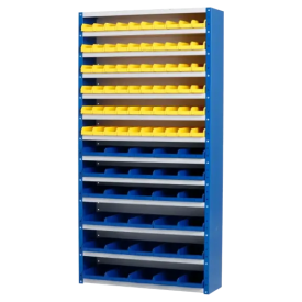 Magazijnkast - 90 bakken - 1980x1000x300mm