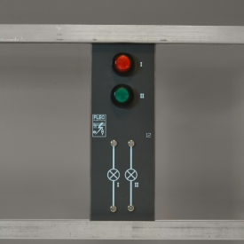 2 signaallampen (rood en groen)
