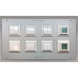 xComfort uitbreidingspaneel DIN A4 met drukknoppen & roomcontrollers