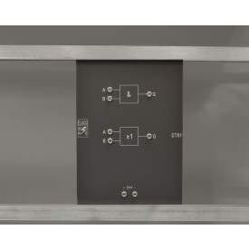 1x EN-poort en 1x OF-poort, 24V DC