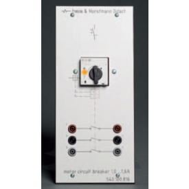 Besturingstechniekpaneel met handbediende Motorbeveiligingsschakelaar 0,6…1,0A