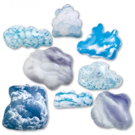 Opblaasbare wolkenset (uitlopend)