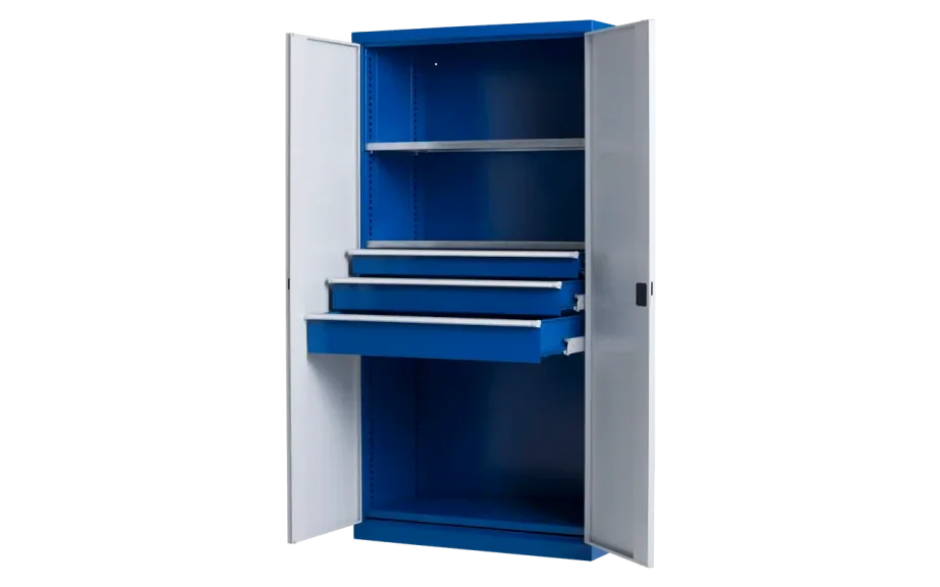 Werkplaatskast met 3 laden, 195x1000x540mm