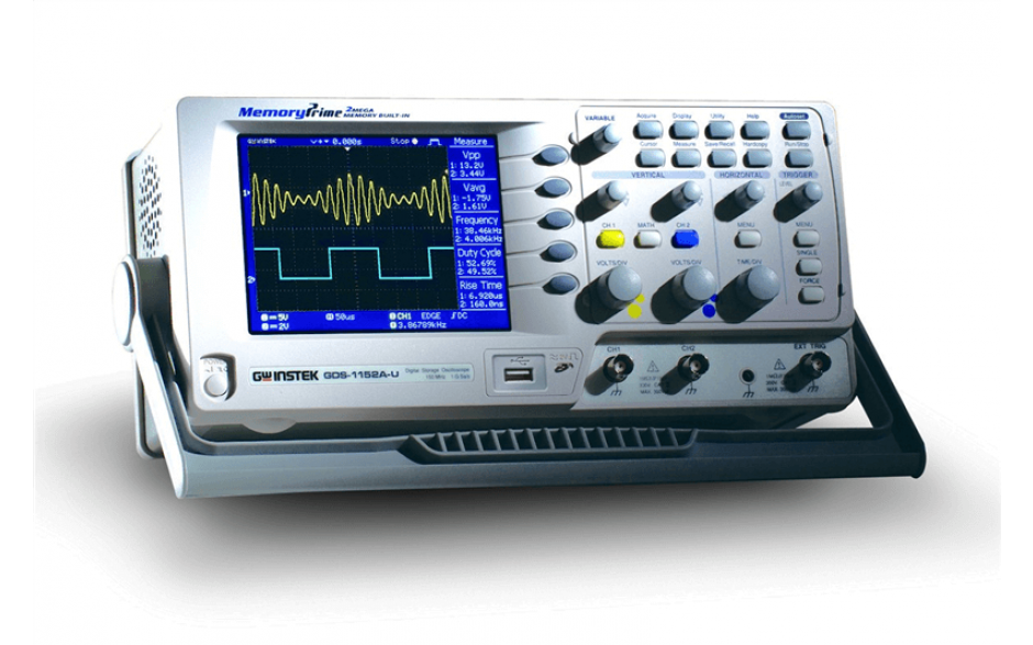 GW Instek GDS1072A-U Digitale Geheugen Oscilloscoop, 70 Mhz, 2-kanaals