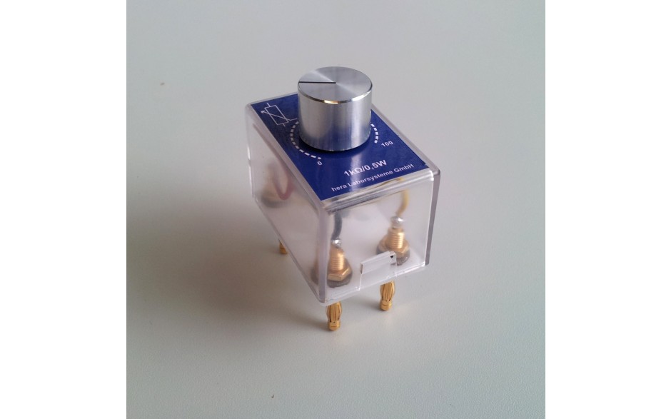 Steekbouwsteen: Potentiometer 1,0 kOhm / 0,5W lineair