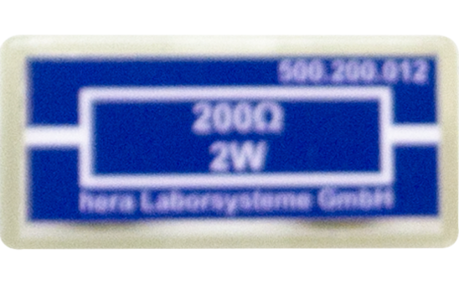 Steekbouwsteen weerstand 200 Ohm / 2W