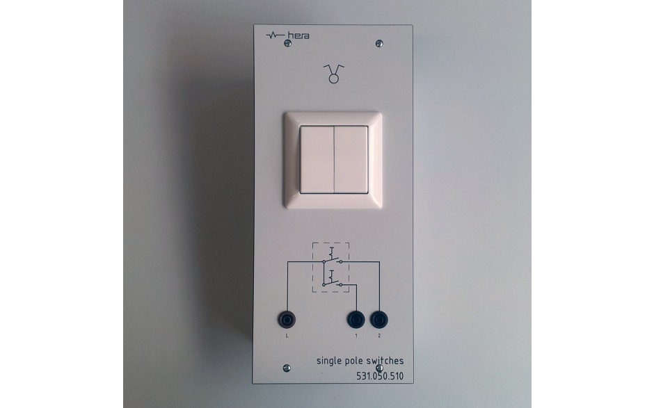 Installatiepaneel serieschakelaar