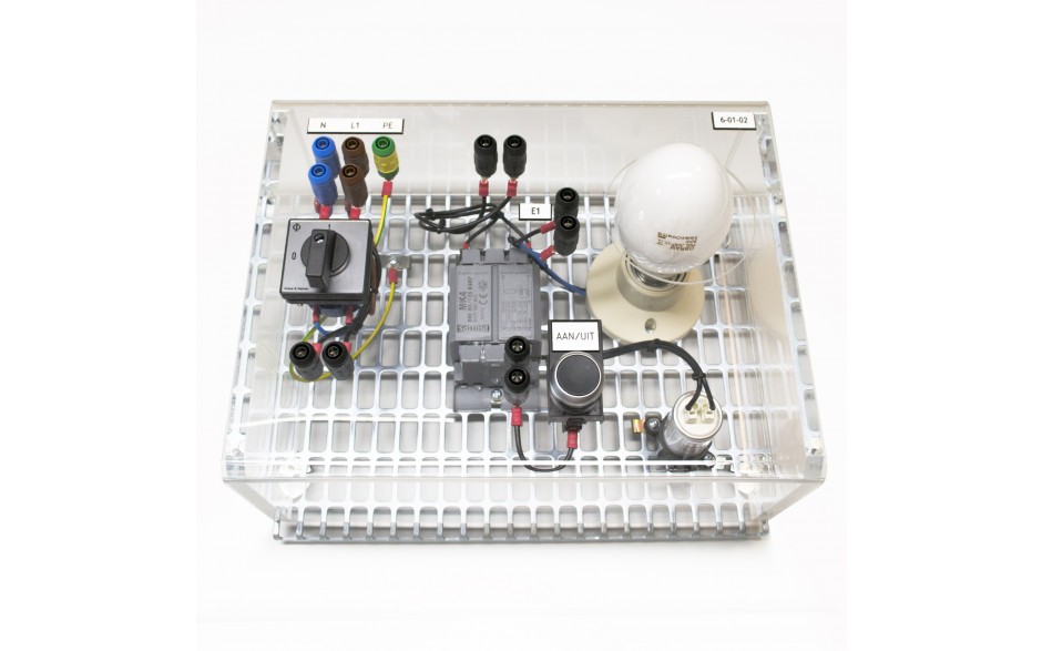 Aansluit- / meetoefening HG lamp