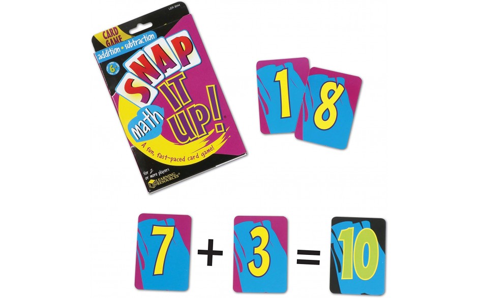 Snap it up ''optellen en aftrekken'' kaartspel