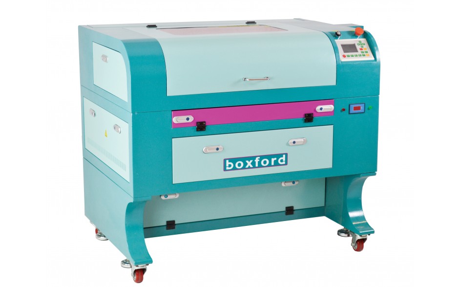 CO2 Lasermachine 80W, werkoppervlak 400x600mm, Automatische focus instelling