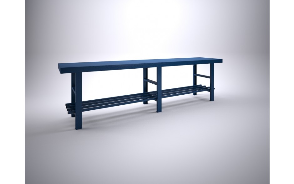 Stalen legrek t.b.v. werktafel BS300