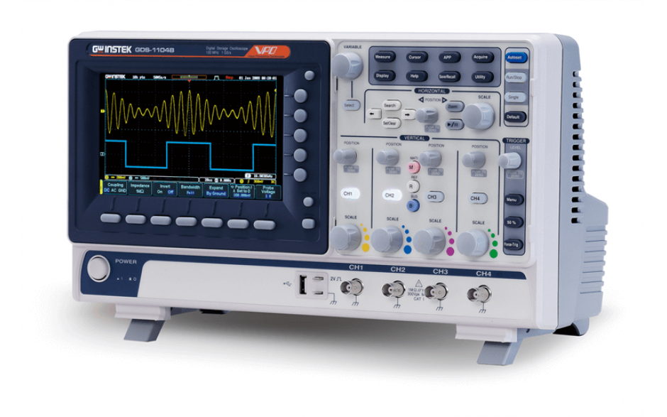 GW Instek GDS-1054B, 50 MHz, 4 Channel, Digital Storage Oscilloscope