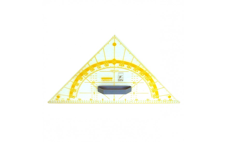 Geodriehoek, 80cm