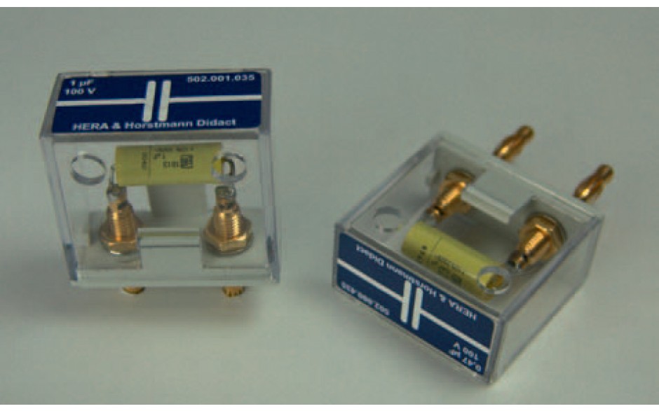 Steekbouwsteen: Condensator 100pF / 100V