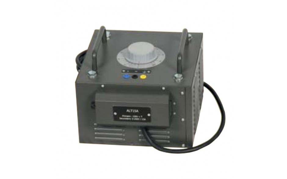 1-fase variac, 0 - 260 VA - 15 A - 3,9 kVA