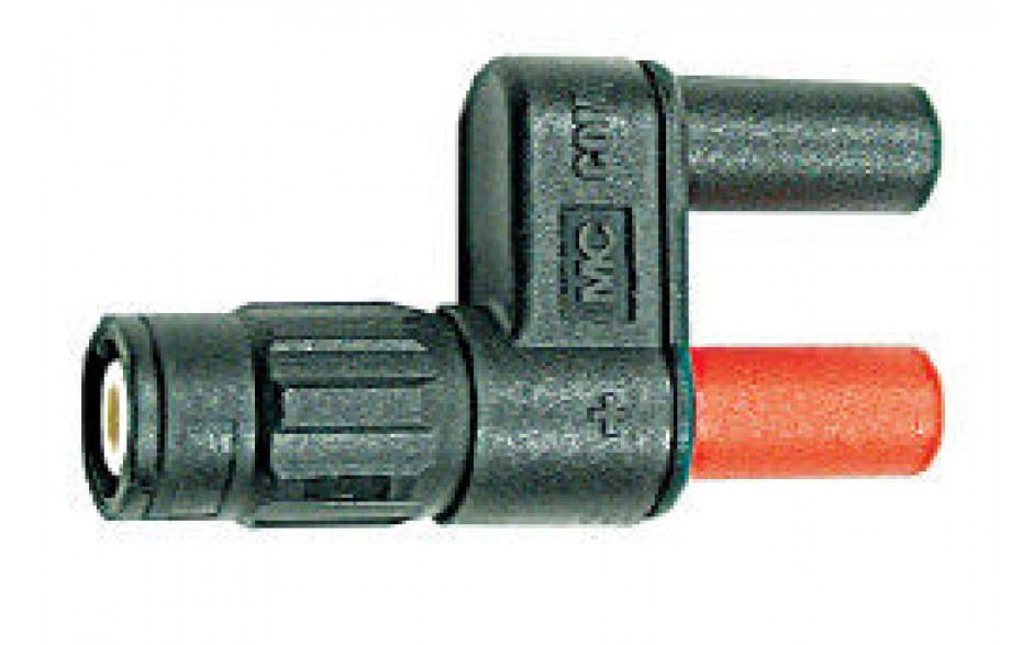 BNC male connector naar 4mm bus