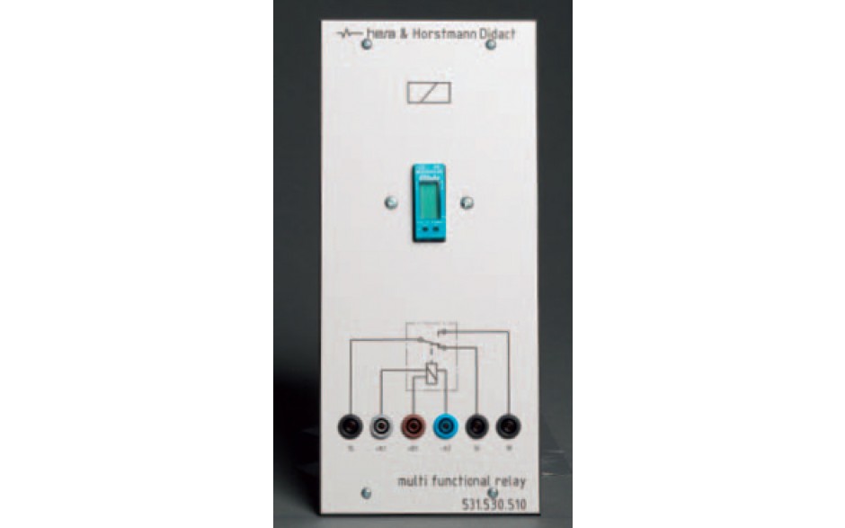 Besturingstechniekpaneel met Multifunctioneel Tijdrelais 8…230V, 0,1 sec. … 40 uur