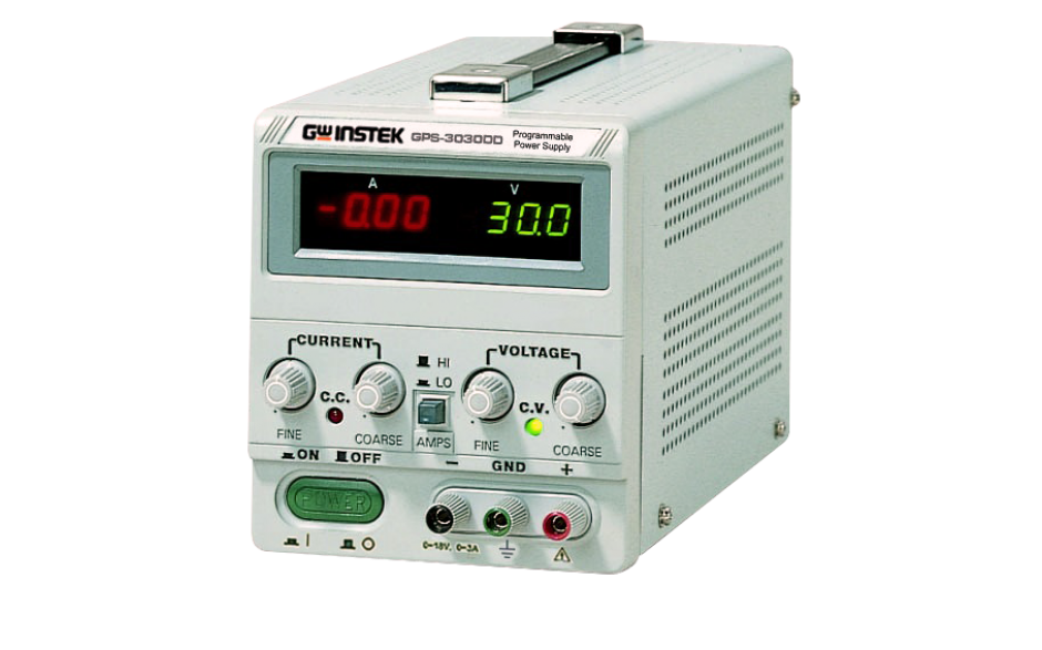 GW Instek GPS-3030DD Lineare DC voeding, 0-30V, 0-3A