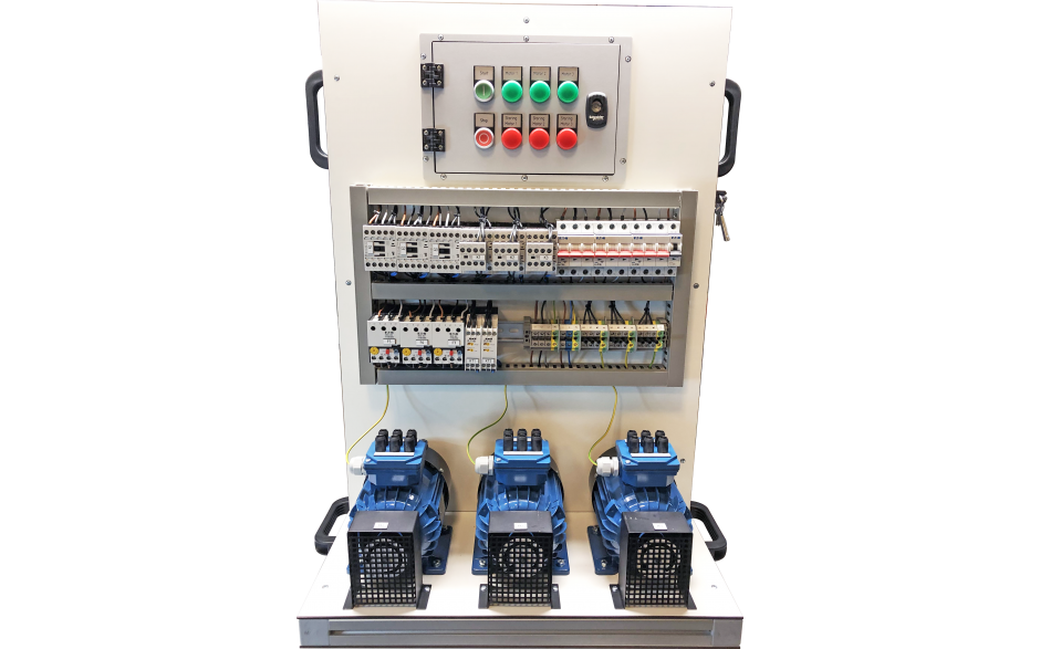 Foutensimulator Draaistroommotor met Volgordeschakeling