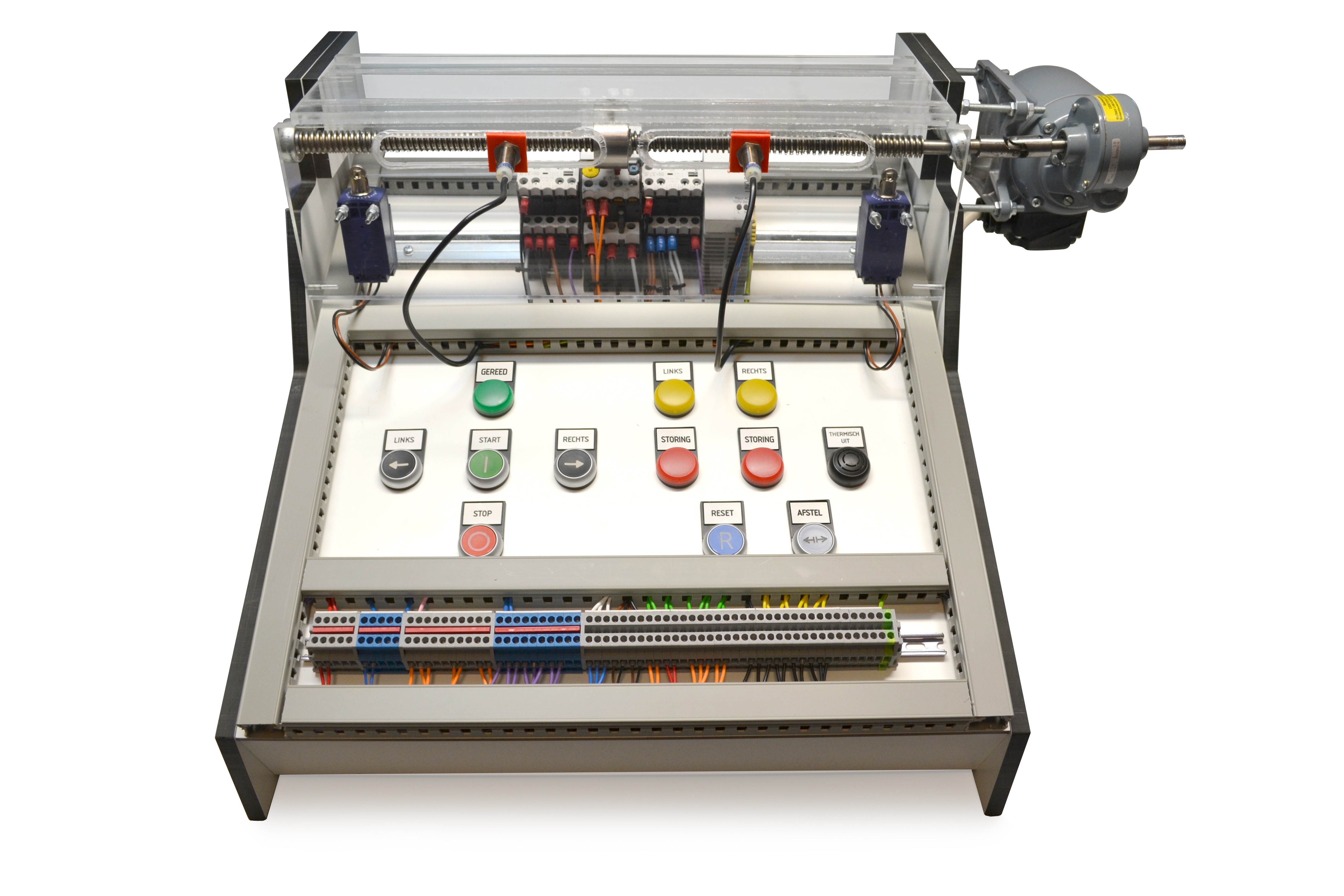 PLC Spindel trainer, met 18 inschakelbare storingen