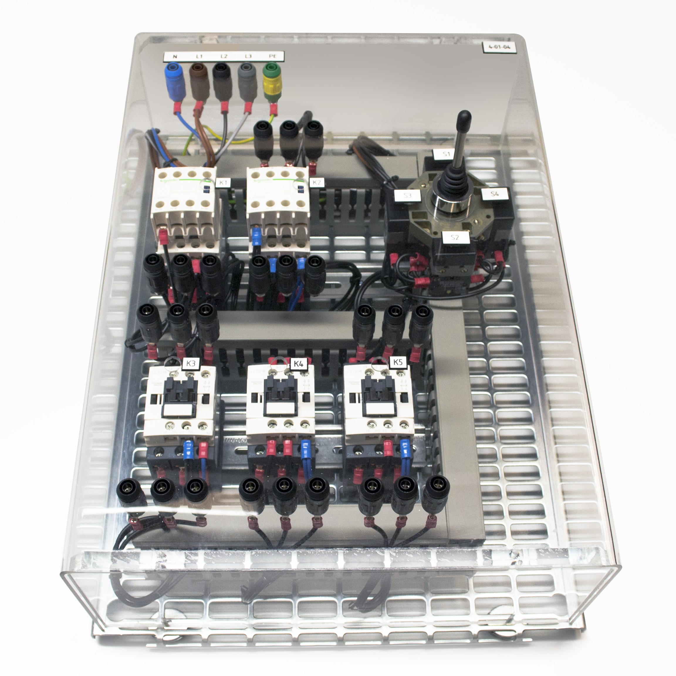 2 toeren elektromagnetisch, bediend d.m.v. joystick