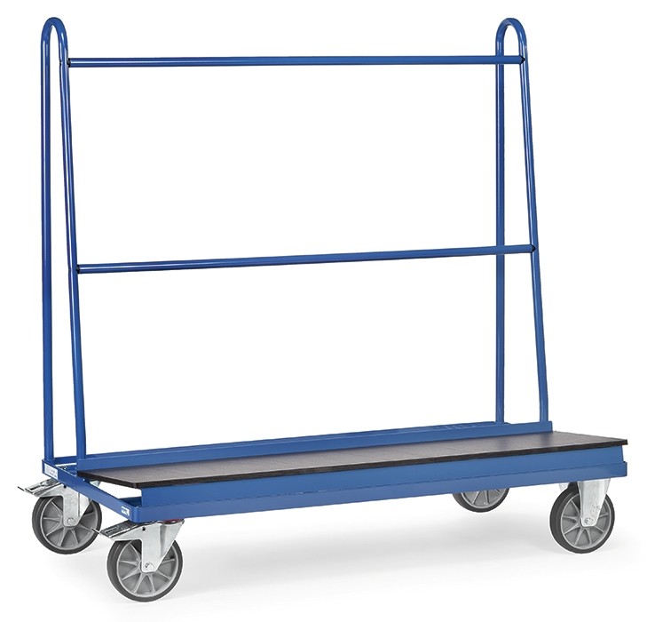 Platenwagen 500 kg, laadvlak met watervast multiplex