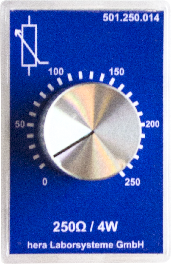Steekbouwsteen potentionmeter 250 Ohm 4W