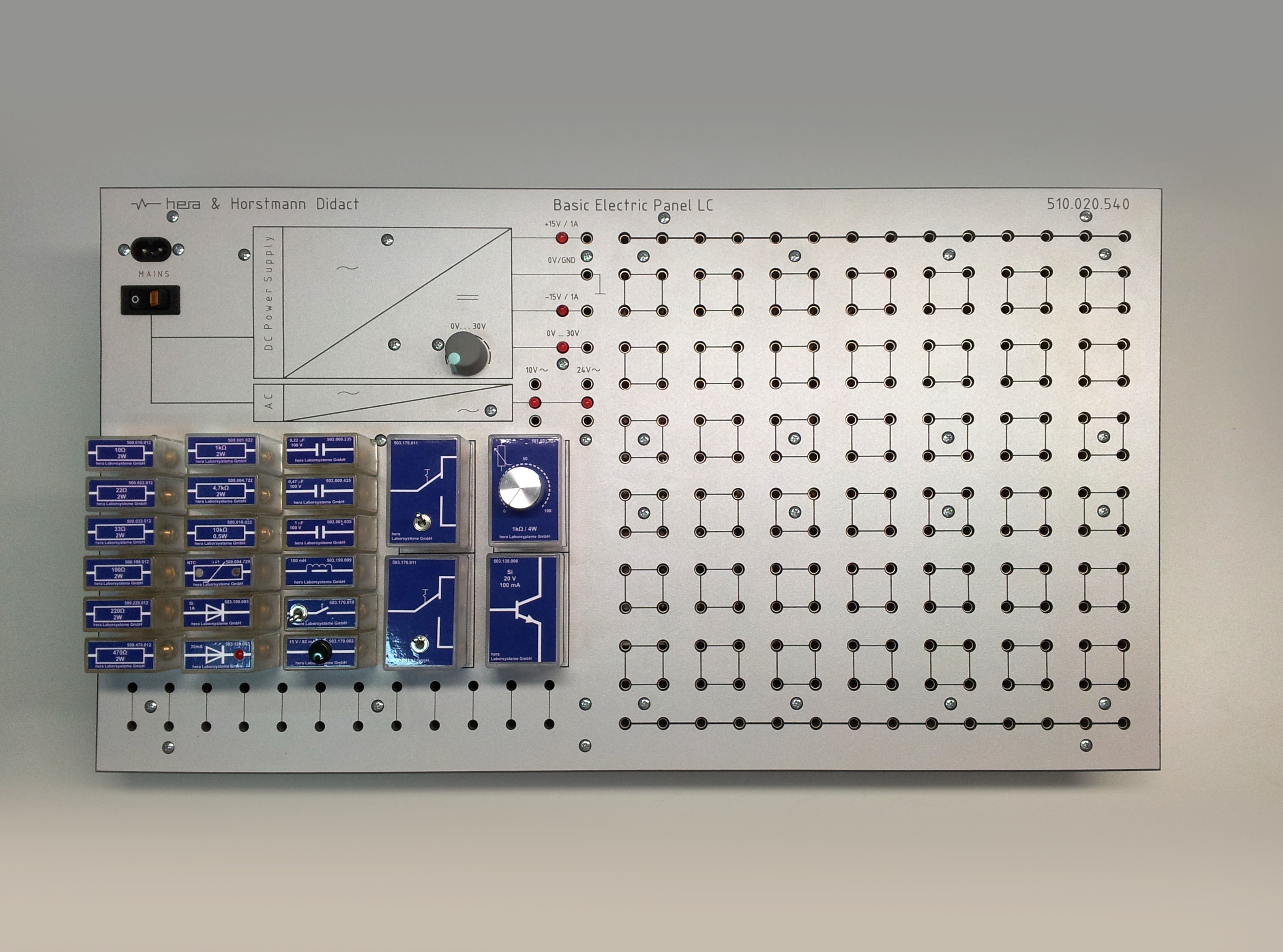 Basis Elektrotechniek paneel (LC) - Basiskennis Elektrotechniek
