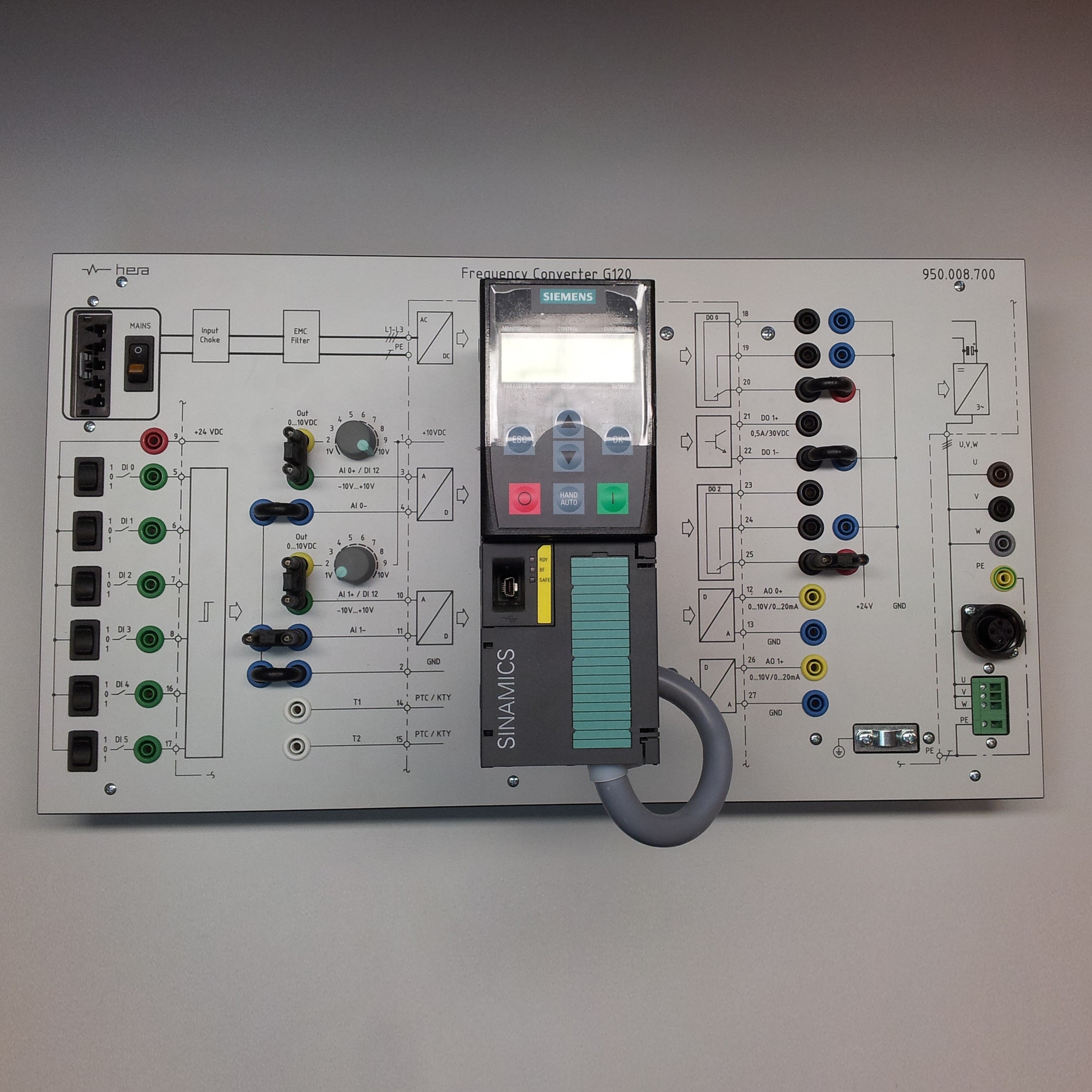 Frequentie regelpaneel SIEMENS G120