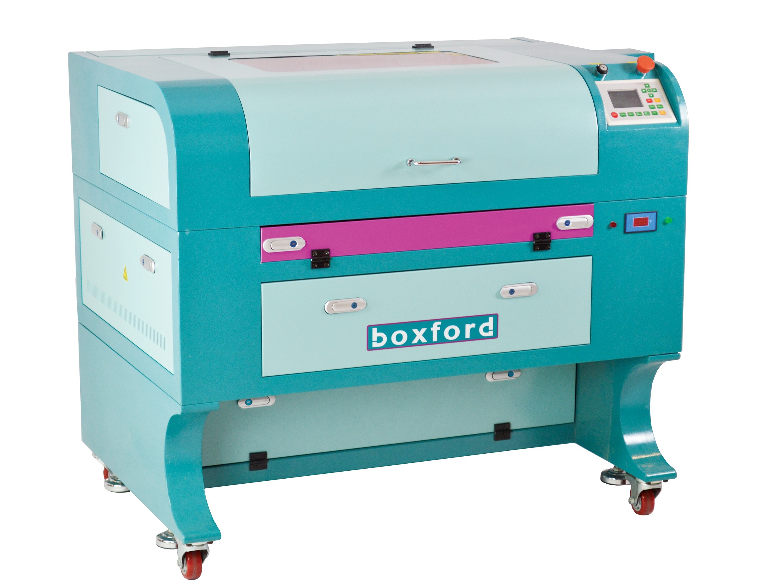 CO2 Lasermachine 80W, werkoppervlak 400x600mm, Automatische focus instelling