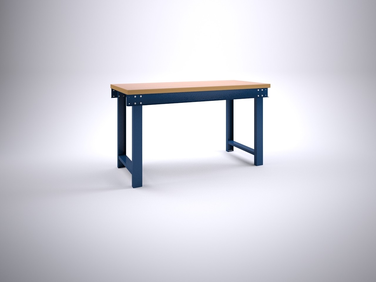Werktafel BL200L met ligger, zonder legbord, verstelbaar
