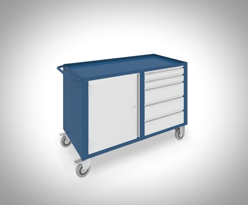 Werkbank BM221 verrijdbaar