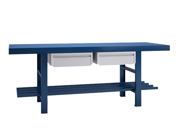 Stalen werktafels BS-serie