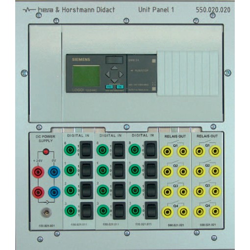 Trainingssysteem Logo! 24V (8x DI + 4x DRO)