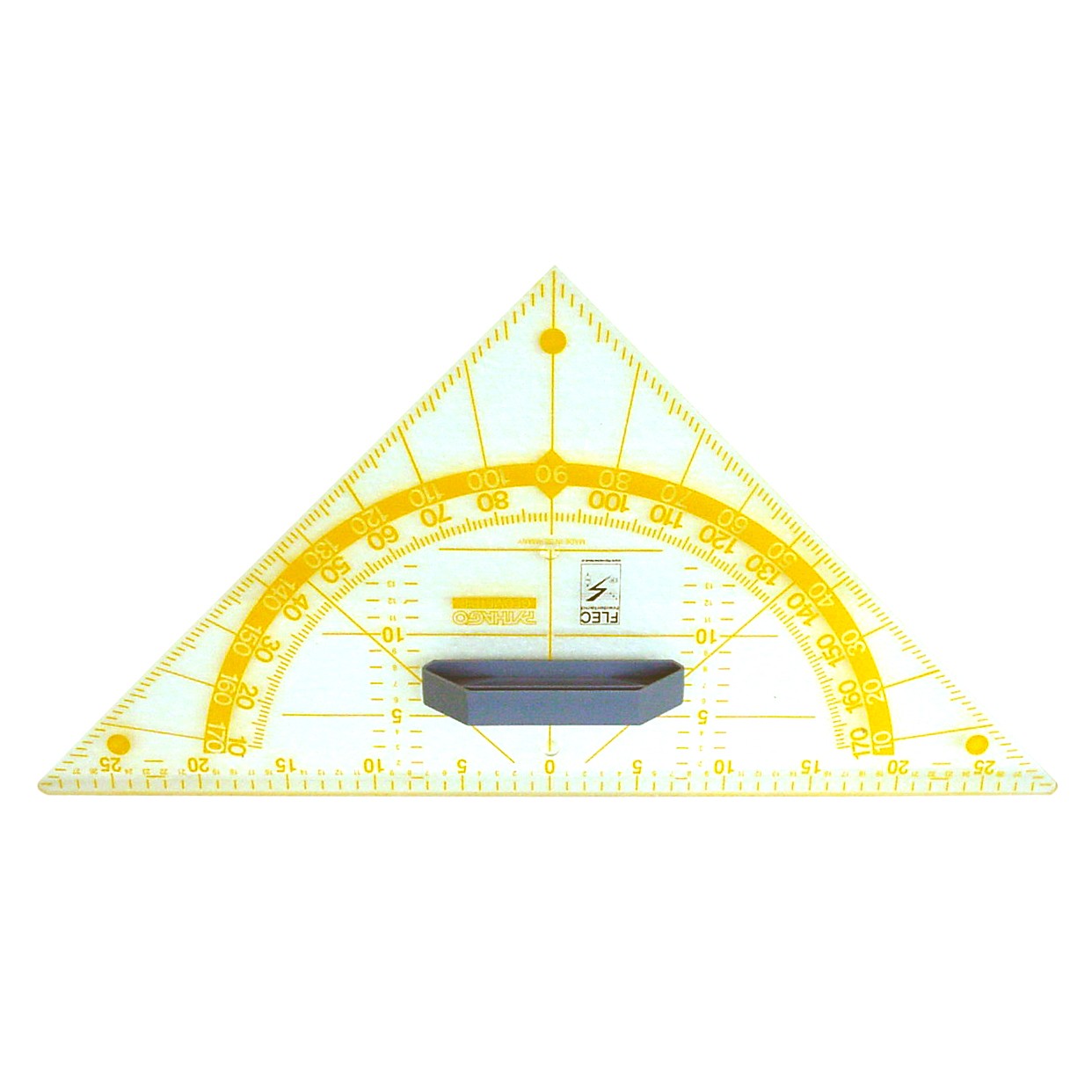 Geodriehoek, 80cm