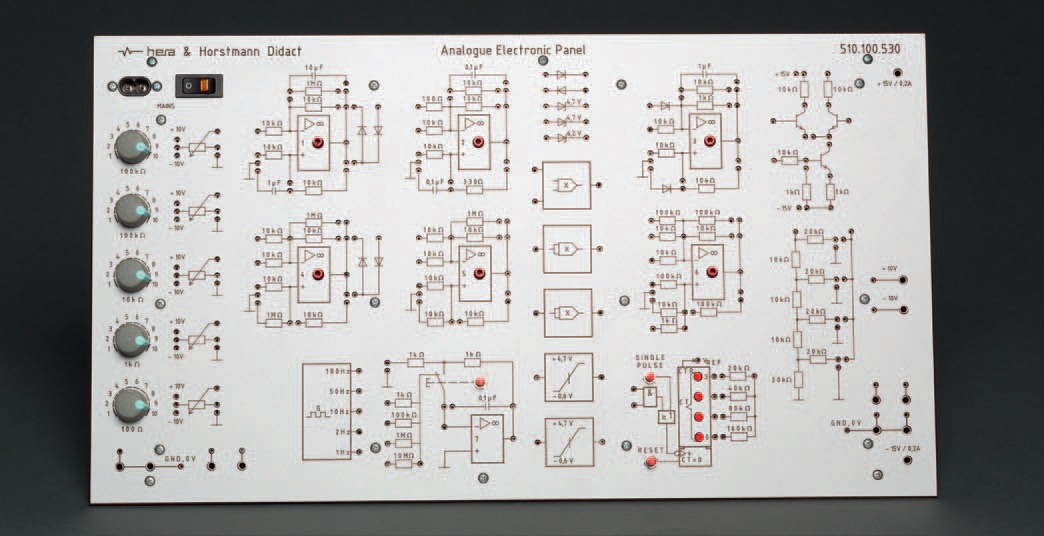 Analoge Elektronica Paneel
