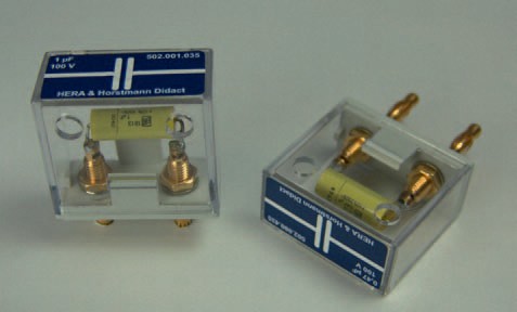 Steekbouwsteen: Condensator 100pF / 100V