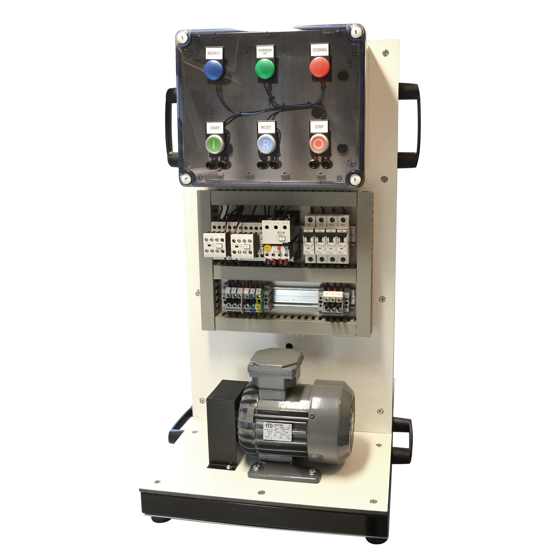 Storingsimulator draaistroommotor, 3-fase 24V