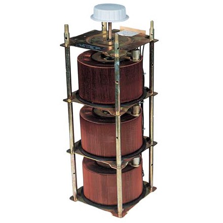 3-fasen variac, zonder behuizing, 0 - 430 V - 5 A - 3,72 kVA
