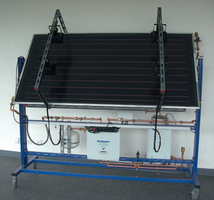 Model zonneboiler