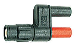 BNC male connector naar 4mm bus