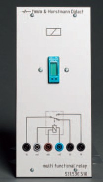 Besturingstechniekpaneel met Multifunctioneel Tijdrelais 8…230V, 0,1 sec. … 40 uur
