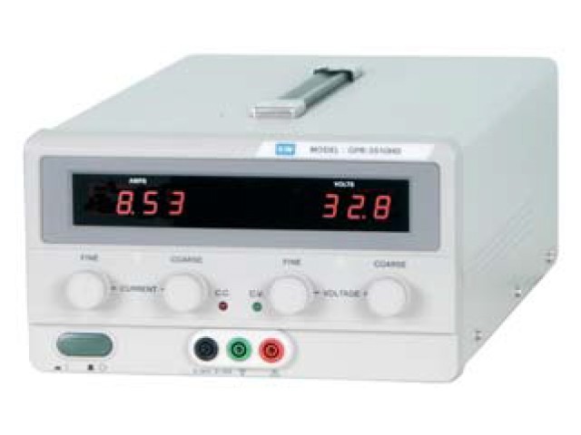 Gestabiliseerde voeding 0 tot 30 V - 0 tot 6 A (180 VA)