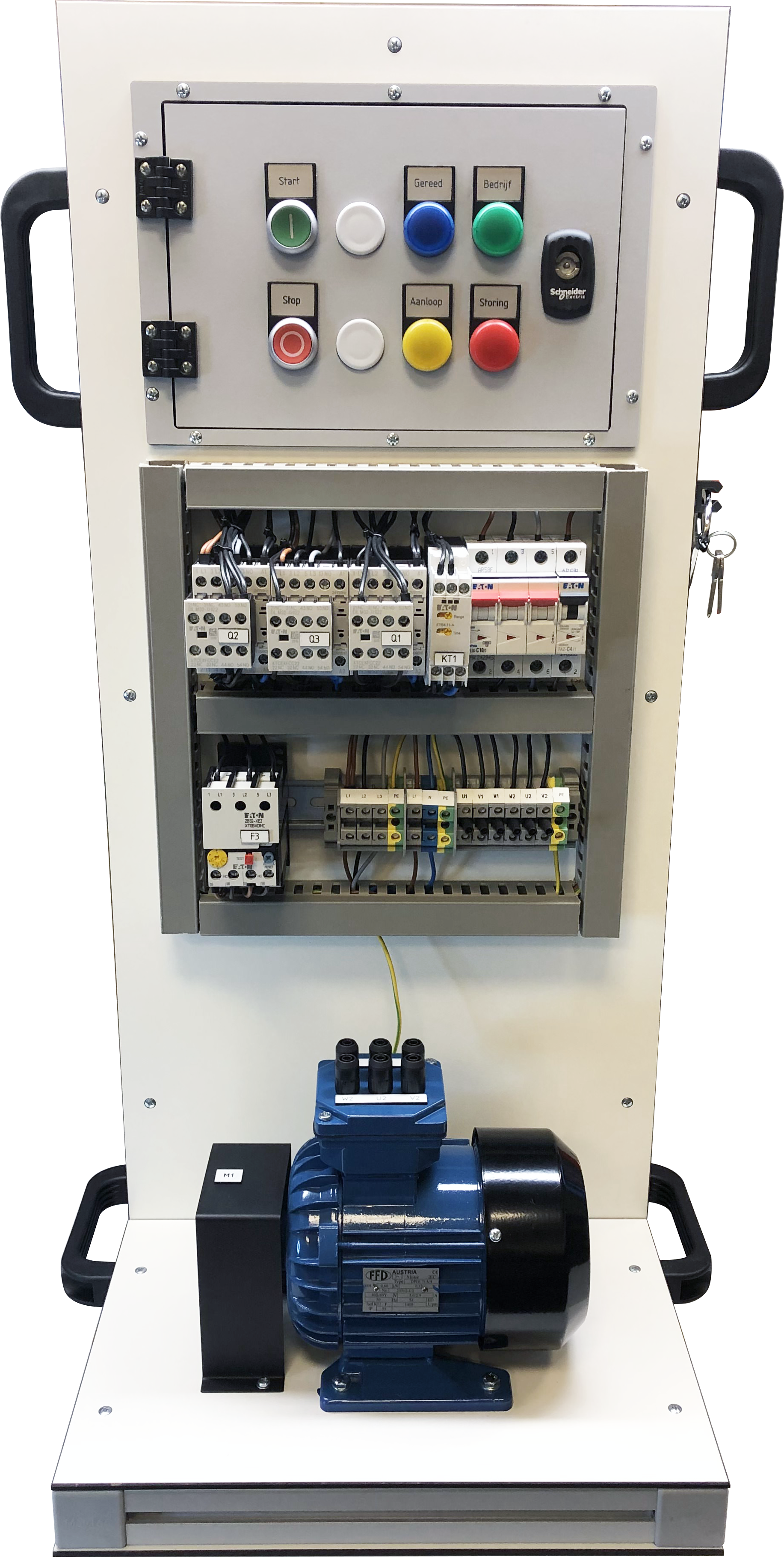 Foutensimulator Draaistroommotor met Ster-/driehoekschakeling