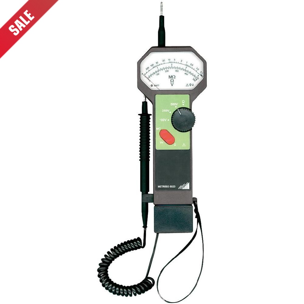 GMC Metriso 5024 Analoge Handheld Isolatieweerstandsmeter