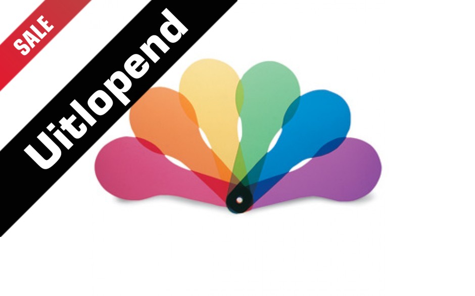 Kleurenpeddels, 6 kleuren