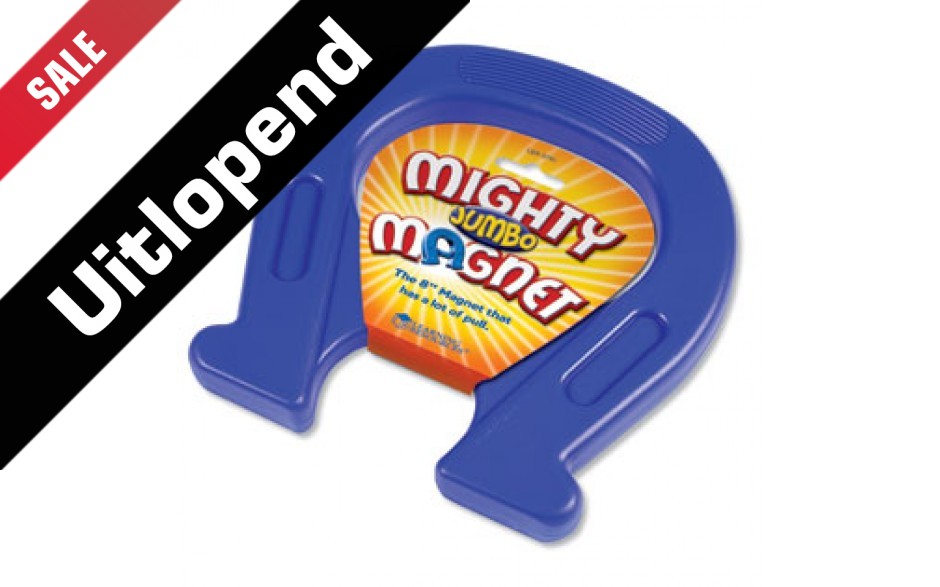 Jumbo hoefijzermagneet (uitlopend)