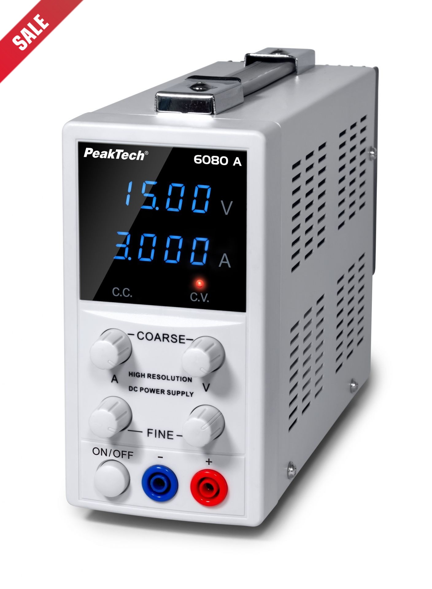P 6080 A - Digitale Voeding 0 - 15 V/0 - 3 A DC